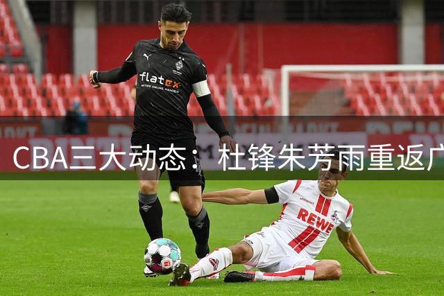 CBA三大动态：杜锋朱芳雨重返广东，胡金秋高价转会被阻，辽篮迎新援